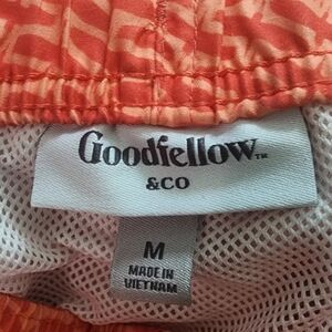 Goodfellow & Co Mens Orange Swim Trunks